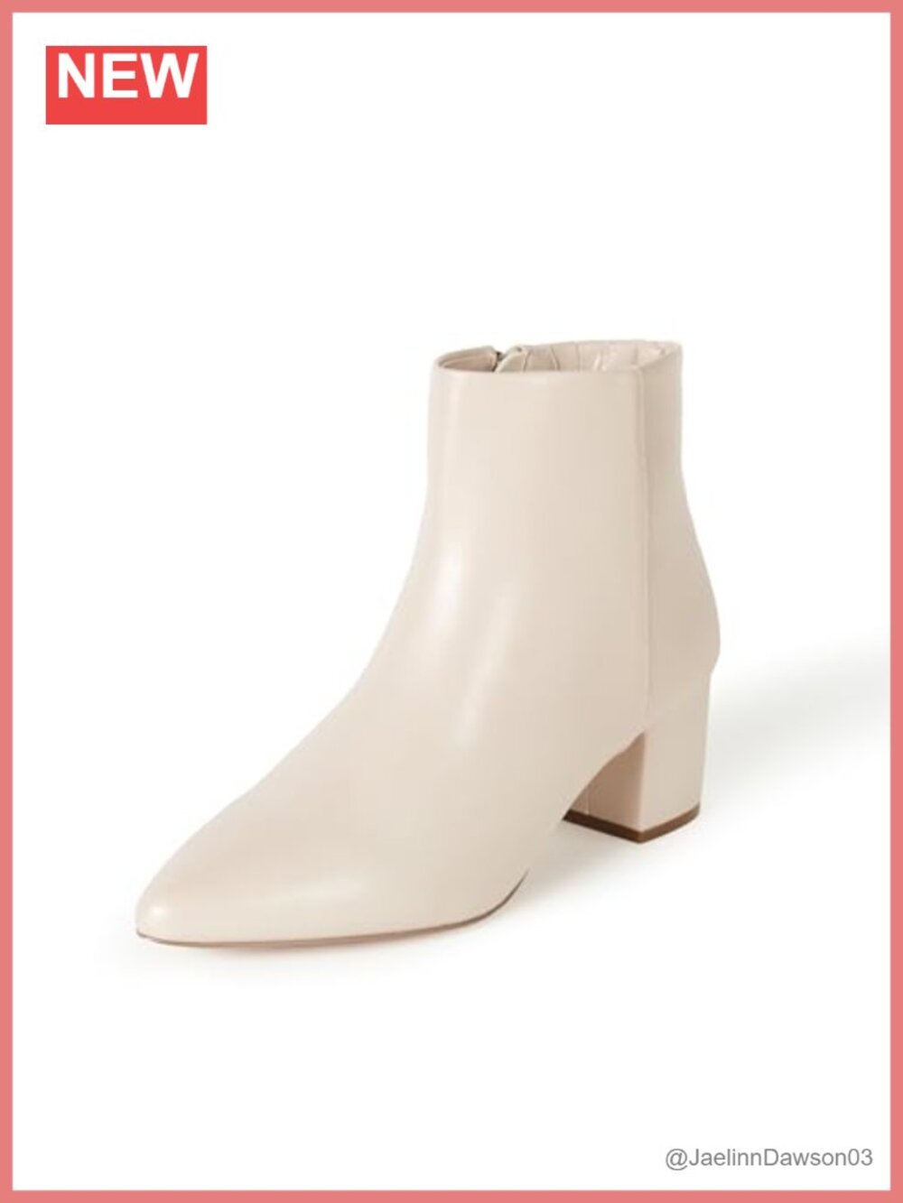 The Drop Women's Chelsea Ankle Boot Heeled Zip Boots
